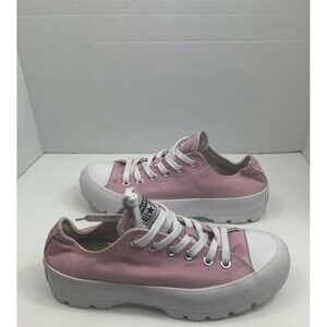 Converse All Star Lugged Platform Pink Shoes Women’s Size 9 Low Top 568622C